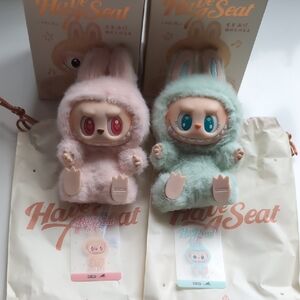 Bundle - Pop Mart Labubu Have a Seat Dada And Ququ